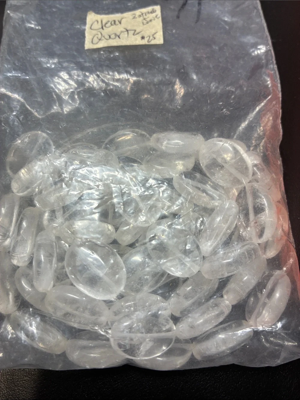 Lot of 2+ pounds assorted gemstone beads - great for jewelry making